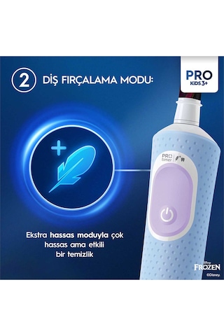 Oral-B Çocuk Şarjlı Elektrikli Diş Fırçası Frozen D100