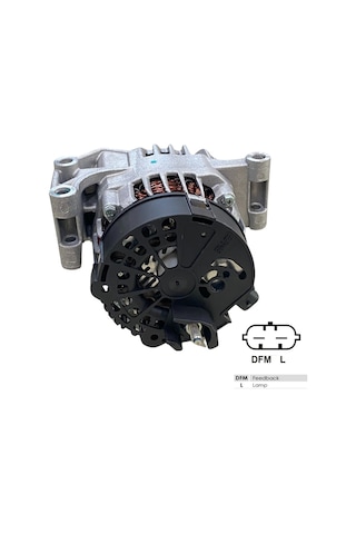 DENSO 12V ALTERNATÖR DİNAMO 105 A OPEL ASTRA H/CORSA D/MERIVA 1.3 CDTI