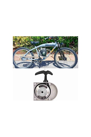 Padalink Alüminyum Alçı 49-80cc İki Zamanlı Motor Bisikletleri İçin Kol Çekmeli Başlatıcı Tam Seti - Yüksek Dayanıklı, Sesiz Ve Kolay Kurulum
