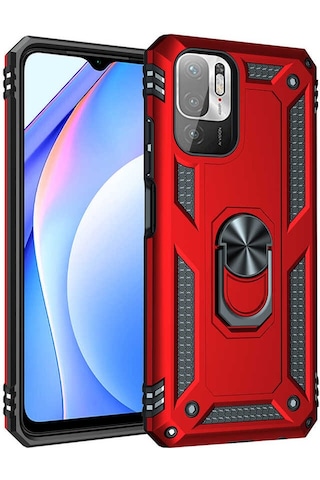 Rba Aksesuar Redmi Note 10 5g Kılıf Rba Vega Kapak - Rose Gold Altın