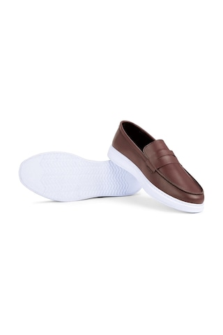 Trim Hakiki Deri Erkek Günlük Ayakkabı Loafer Ayakkabı, Hafif Ayakkabı, Yazlık Ayakkabı