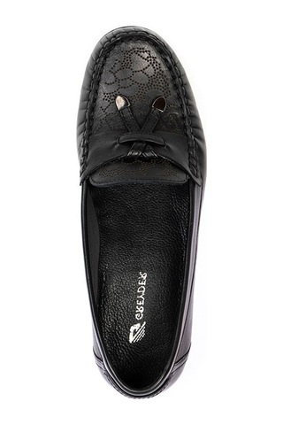 Greyder 25593 Zn Deri Comfort Casual Kadın Ayakkabı Siyah