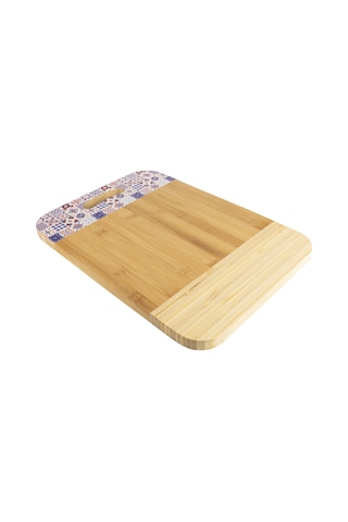 Naturalove Bambu Kesme Tahtası - Desenli