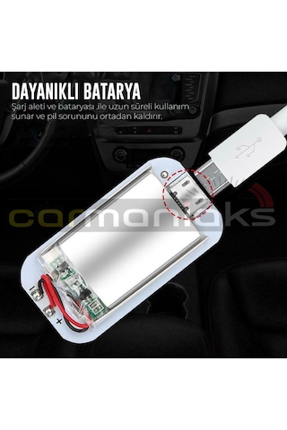 Dokunmatik Sensörlü Tekli Mini Led Lamba Şarj Edilebilir