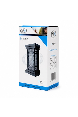 Ip66 50.000 Saat Led Ömrü 22w Osmanlı Led Aplik Duvar Lambası Ars-348952 Çok Renkli