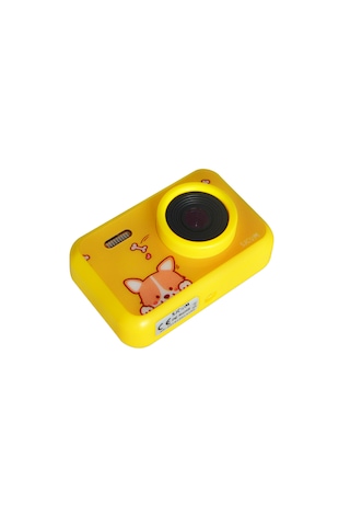 Sjcam Funcam Dog 1080p Video, 12mp Fotoğraf, 2 Ekran, Taşınabilir Ve Eğlenceli Çocuk Kamerası Çok Renkli