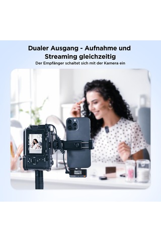 Saramonic Air Kablosuz Yaka Mikrofonu - Taşınabilir Şarj Kutusu, Apple Uyumlu iPhone 15/16 Serisi İçin 48khz/24bit, 90db Snr Özellikli Ø9,7 Mm Mini Klipsli Mikrofon, Vlog, Tiktok İçin