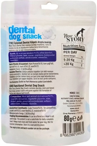 Dog Dental 3 X 80 Gr Ağız Kokusu, Diş Sağlığı, Dental Tartar