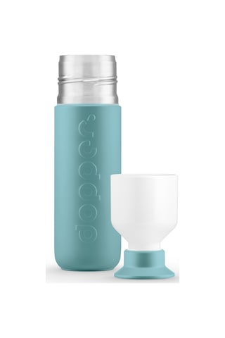 Dopper Insulated Yalıtımlı Termos Şişe 350 Ml - Okyanus Mavisi Turkuaz / Beyaz