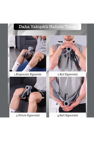 Dijital Sayaçlı Ayarlanabilir Dirençli Bacak & Kol Egzersiz Aleti İç Bacak, Kalça,göğüs & Kol Güçlendirici Fitness Aparatı