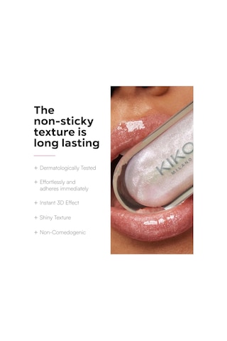 Kiko Milano Dudak Parlatıcısı - 3d Hydra Lip Gloss - 17 Pearly Mauve - Besleyici Ve Nemlendirici Genel