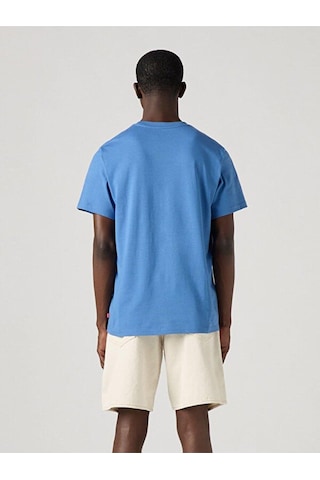Levi's Lse Ss Relaxed Fit Tee Serif Logo Dutch Mavi Erkek T-shirt A2082-0261-4737 Mavi
