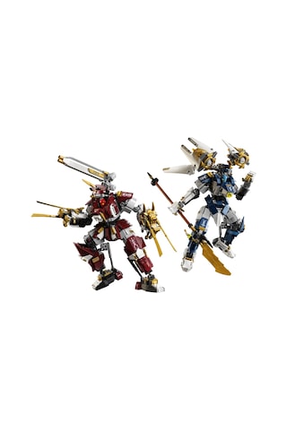LEGO NINJAGO İkiz Titan Robotları 71870 - 12 Yaş ve Üzeri Çocuklar için Minifigür İçeren Yaratıcı Oyuncak Yapım Seti (1707 Parça)