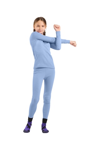 Odlo Odlo Active Warm Kids Bl Top Crew Neck L/s Unisex Çocuk Mavi Içlik Üst 5509 Mavi