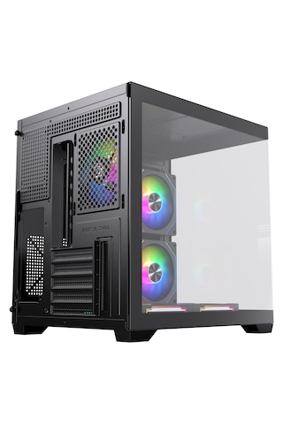 Game İn Game Cool Siyah 5x12cm Argb Fanlı M.atx Akvaryum Kasa
