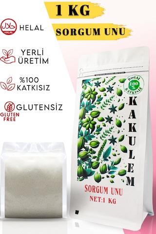 Kakulem Glutensiz Yerli Sorgum Darı Unu 1 KG