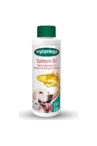 Bio Petactive Optibiomega Salmon Oil Omega 3 ve Omega 6 Kedi Balık Yağı 250 ML
