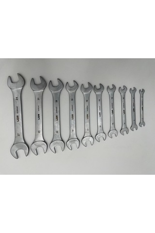 Ugr Açık Ağız Anahtar Seti 10Lu Uzun German