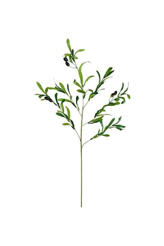 Yapay Zeytin Dalı Uzun Dallı 90Cm 6 Meyveli