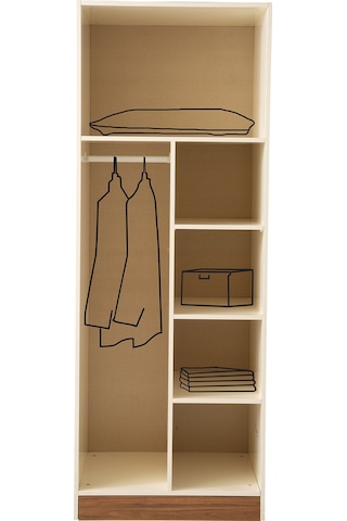 Zen Mdf 2 Kapılı Dolap