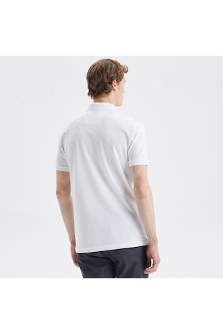Nautica Nautıca Erkek Beyaz Slım Fıt Kısa Kollu Polo K35062T 1Bw Beyaz