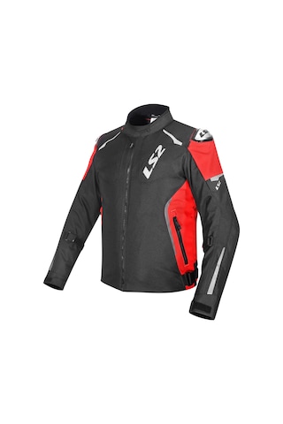 Ls2 Zoom Mont Siyah-kırmızı