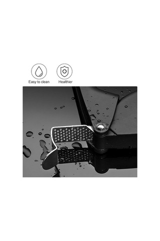 Primepickings Xiaomi Youpin Huohou Sarımsak Presi - Manuel Kıyma Makinesi, Pratik Sarımsak Doğrama Aleti Siyah