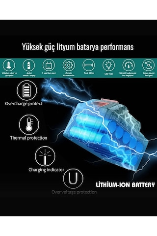 Prohummer Ph251 Kömürsüz 58vf 5ah Çelik Gövde Çelik Şanzıman Bakır Sargılı Çift Akülü Vidalama Şarjlı Matkap 84 Parça