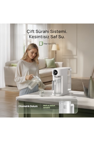 Dreo Water Filter 115 Su Arıtma Cihazı, 7 Aşamalı Ro , 5l Tanklı, Tds Ölçerli, Kurulumsuz 5 Litre
