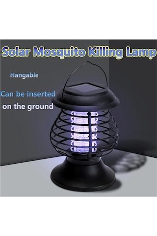 Jialan Güneş Sivrisinek Öldürme Lambası Taşınabilir Saplı Açık