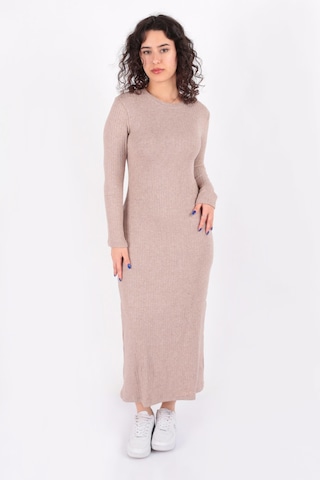 Busem W0011297 Kadın Elbise Koyu Bej