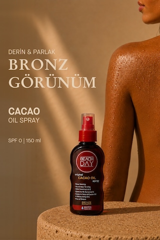 Beach Day Kakao Yağı Özlü Bronzlaştırıcı Sprey 150 ML