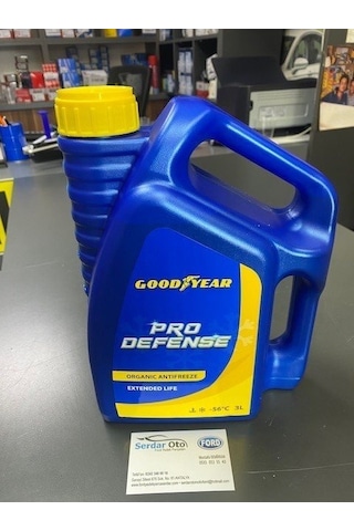 Antifiriz Organik Kırmızı -56 3Lt. Goodyear