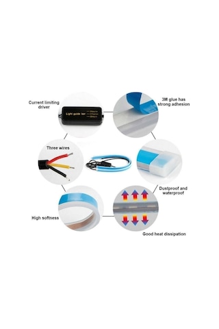 Far Üstü Ve Far İçi Sinyalli Gündüz Ledi 60 Cm
