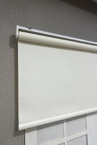 Genel Stor Perde İthal Mat Polyester, Beyaz, 130 X 200