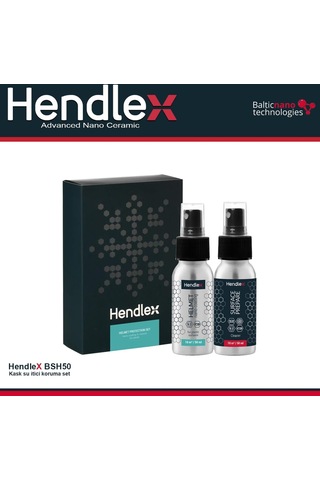 Hendlex Kask Temizlik & Koruma Set 50mlx2