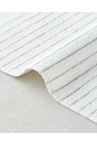 English Home Soft Stripe Pamuk El Havlusu 30x45 Cm Fildişi Fildişi