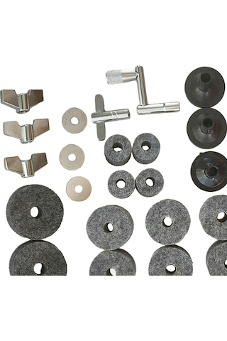 Homyl Yedek Zil Parçaları Hi Hat Debriyaj Keçe Davul Tuşları