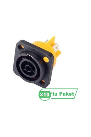 Losen Ld4043-f Powercon Wp Soket Konnektör 10 Lu Paket