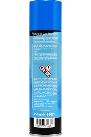 Fx35 Foam Pro Çok Amaçlı Temizleme Köpük Sprey 500 Ml