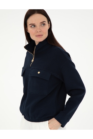 Pierre Cardin Kadın Lacivert Sweatshirt 50297853-vr033 Lacivert