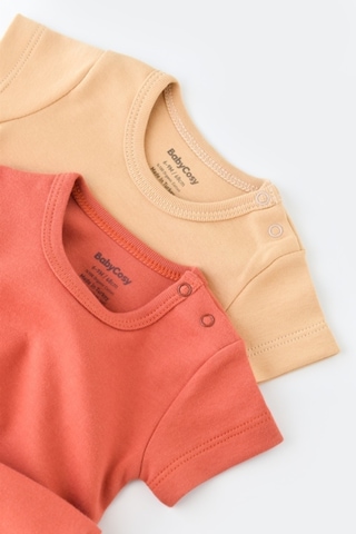 Organik 2li Kısa Kollu Badi 001