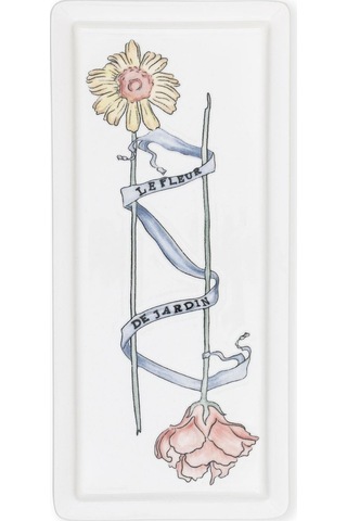The Mia Luv Dikdörtgen Servis 35x16 Cm Çok Renkli