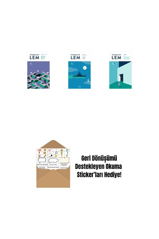 Küvette Bulunan Günce Sl14 + Yukarı Kale Sl11 + Dönüşüm Hastanesi Sl4 + Okuma Sticker'ları