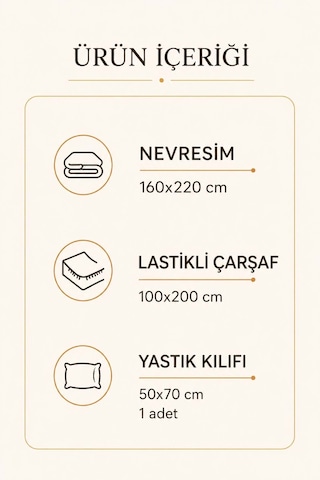 Conzaliza Tek Kişilik Nevresim Takımı Lastikli Çarşaflı Pamuklu Tam Takım Çok Renkli