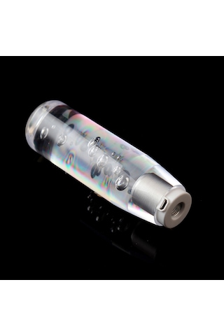 Led Işık Rgb Vites Topuzu Çubuk Kristal Şeffaf Kabarcık-15cm K16231-4 Diğer