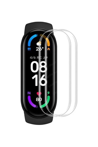 Newface Xiaomi Mi Band 5 Polymer Nano Ekran Koruyucu - Şeffaf