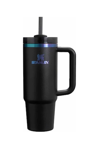 Stanley Quencher H2.o Flowstate Tumbler Pipetli Termos Black Chroma 0.89 Litre Çok Renkli