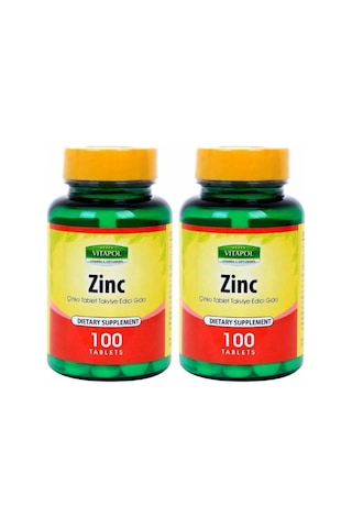 Vitapol Çinko Sülfat 15 Mg 2X100 Tablet Zinc