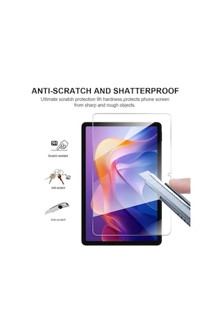 Xiaomi Redmi Pad 2 11 Inç İle Uyumlu Tam Koruma Nano Esnek Tablet Kırılmaz Ekran Koruyucu 2 Adet